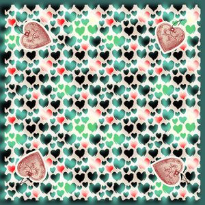 爱心印花华亿平台图片