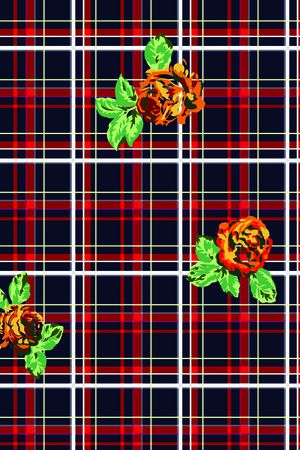 小碎花印花华亿平台图片