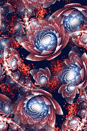 抽象印花华亿平台图片