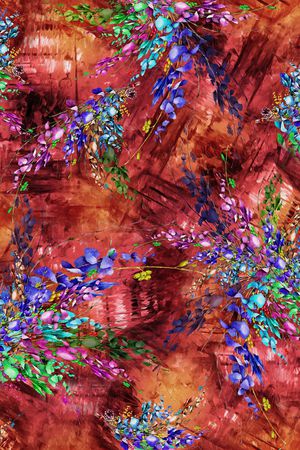 抽象印花华亿平台图片