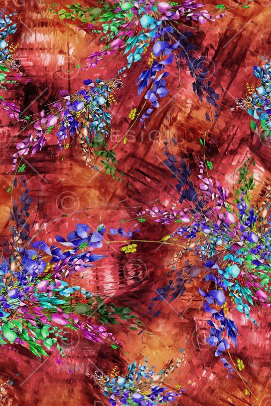 抽象印花华亿平台图片