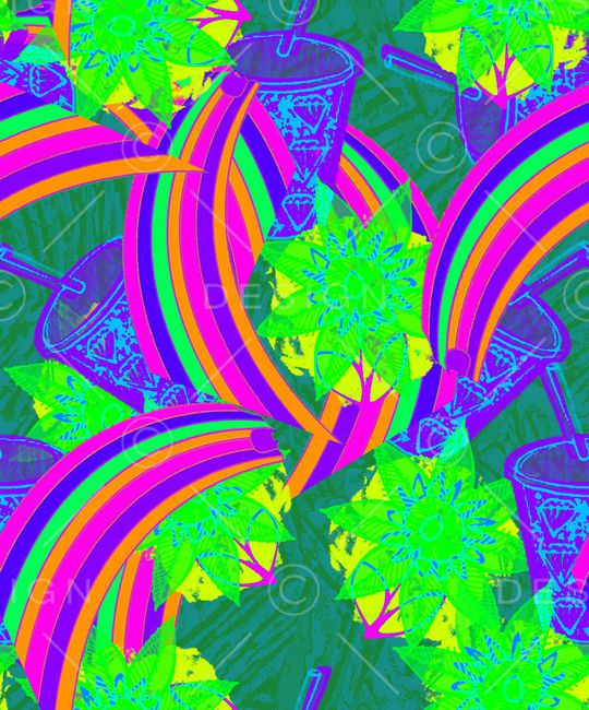 线条印花华亿平台图片