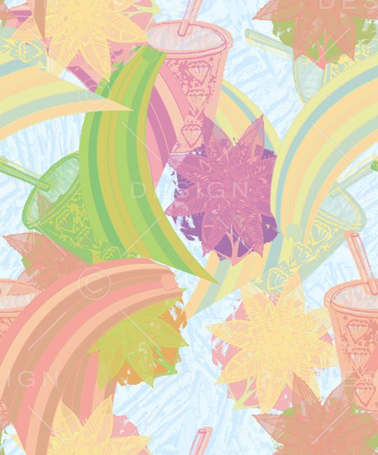 线条印花华亿平台图片