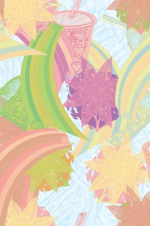 线条印花华亿平台图片