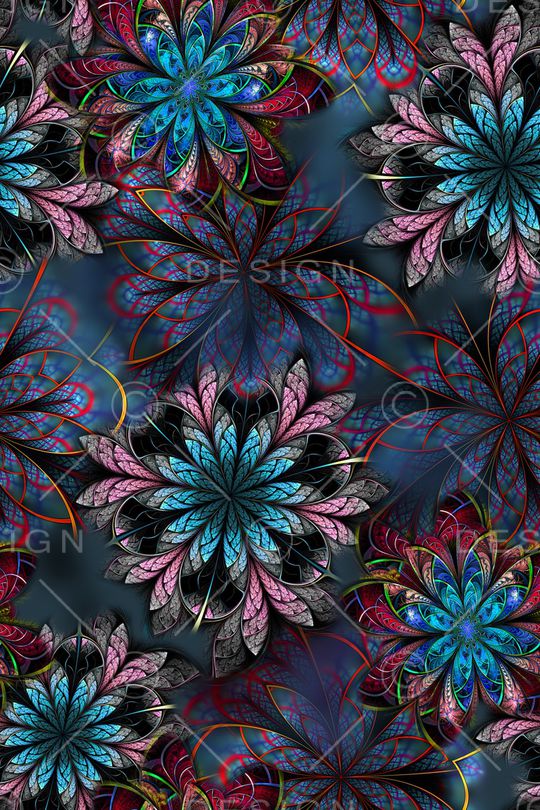 分形印花华亿平台图片