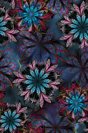 分形印花华亿平台图片