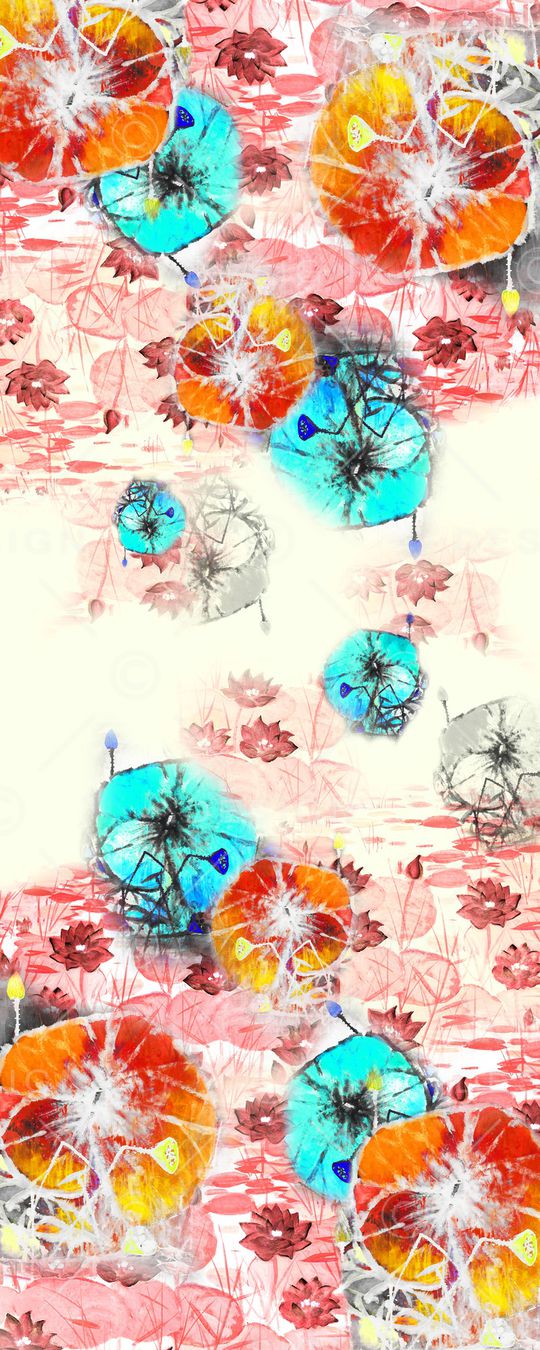 中国风印花华亿平台图片