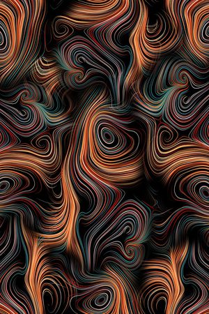 条纹印花华亿平台图片