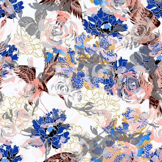 抽象印花华亿平台图片