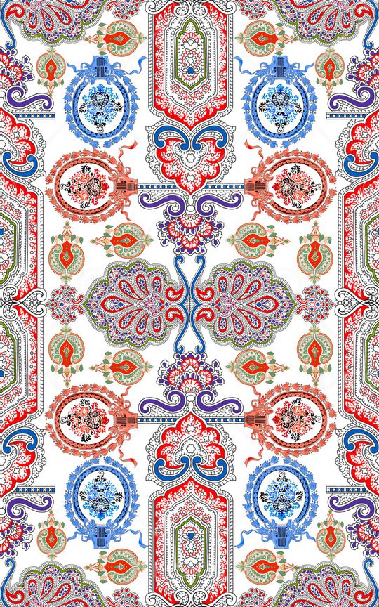 洋阳---民族风印花华亿平台图片