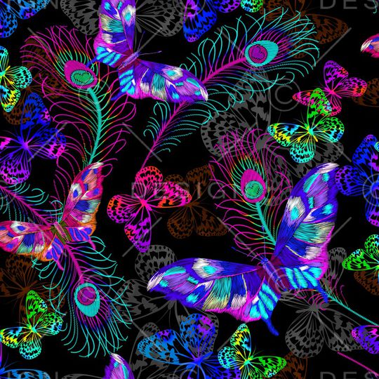 抽象印花华亿平台图片