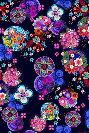 民族风印花华亿平台图片