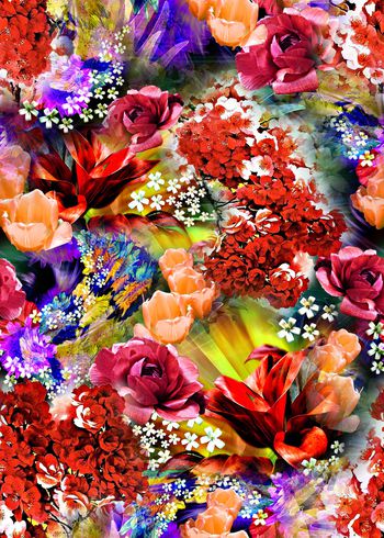 数码华亿平台印花华亿平台图片