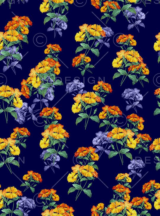 植物印花华亿平台图片