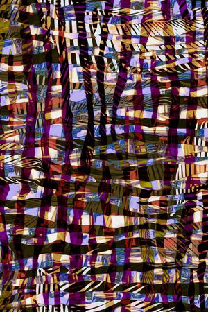 黑底花卉印花华亿平台图片