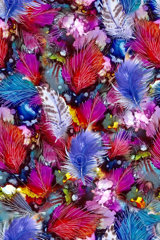 抽象印花华亿平台图片