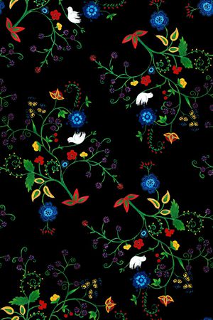 小碎花印花华亿平台图片