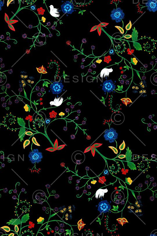 小碎花印花华亿平台图片