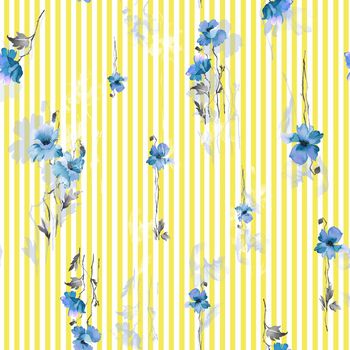 条纹印花华亿平台图片