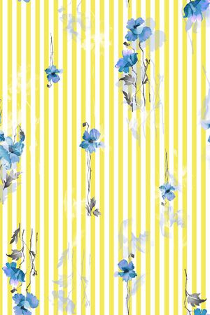 条纹印花华亿平台图片