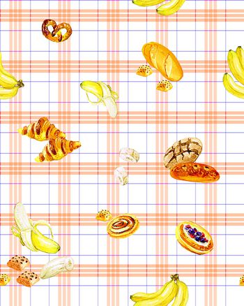 香蕉印花华亿平台图片