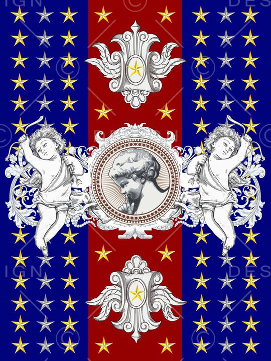 古典花纹印花华亿平台图片