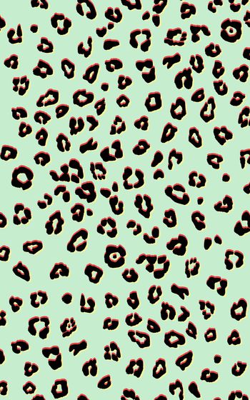 豹纹印花华亿平台图片