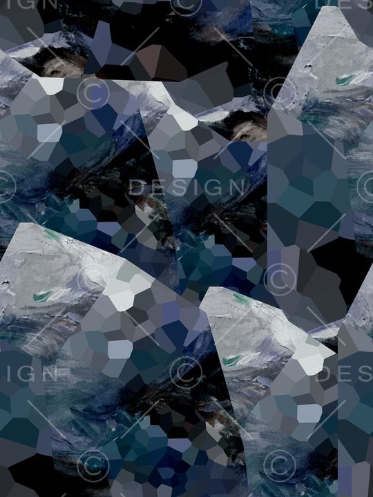 抽象印花华亿平台图片