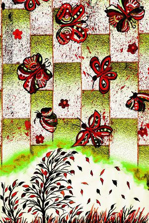 波西米亚印花华亿平台图片