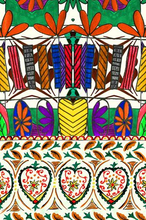 波西米亚印花华亿平台图片