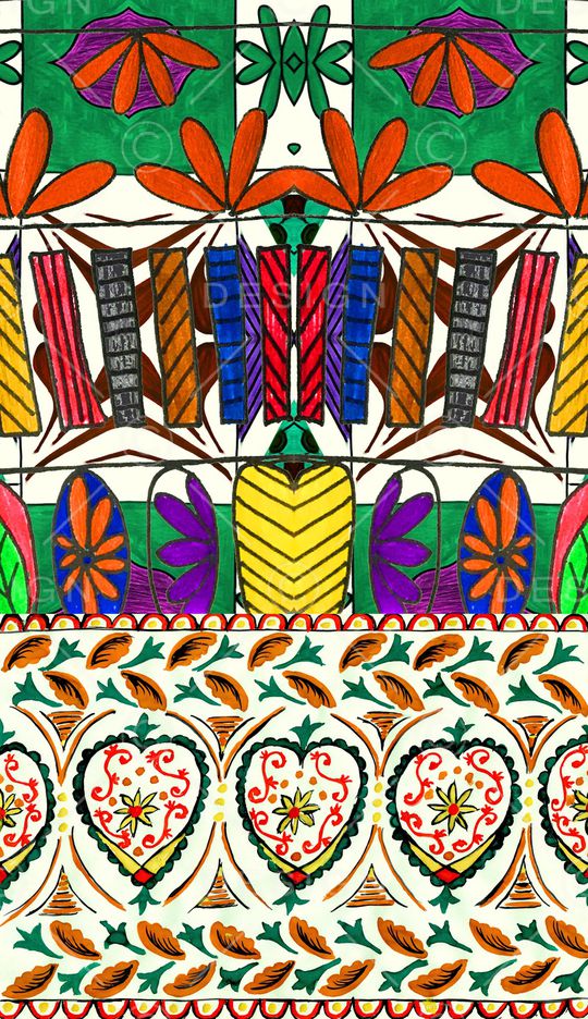 波西米亚印花华亿平台图片