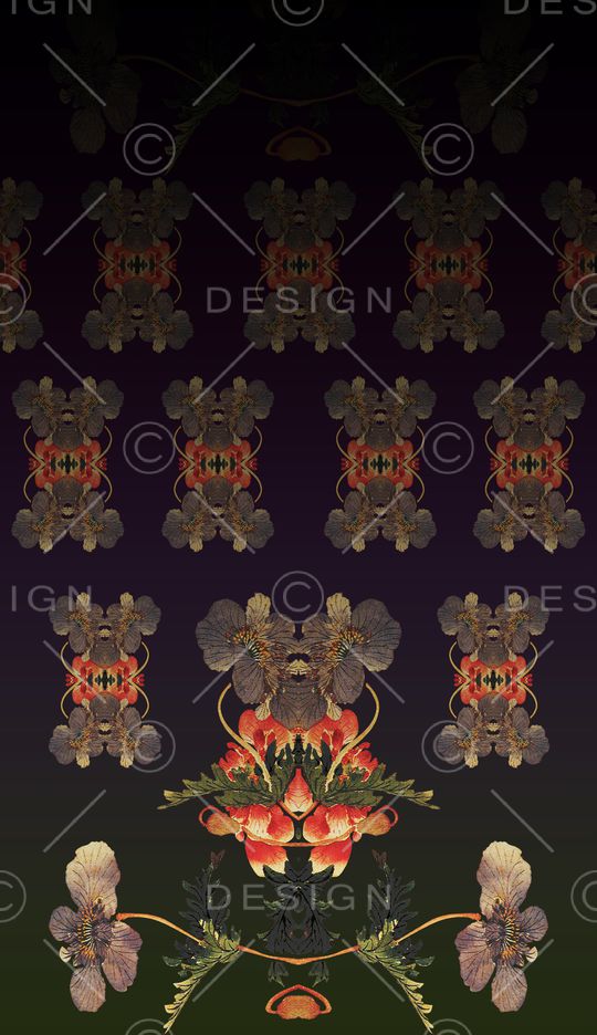 波西米亚印花华亿平台图片