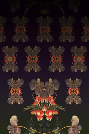 波西米亚印花华亿平台图片