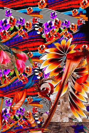 波西米亚印花华亿平台图片