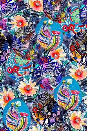 条纹印花华亿平台图片