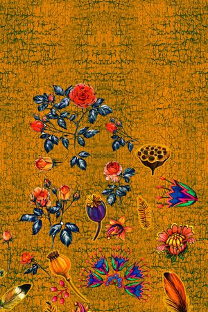 民族风印花华亿平台图片