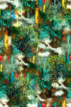 休闲印花华亿平台图片