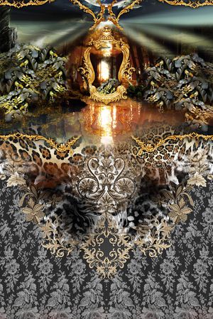 民族风印花华亿平台图片