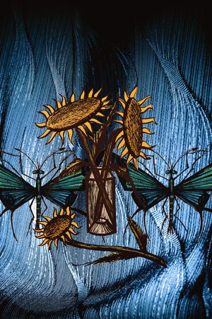 波西米亚印花华亿平台图片