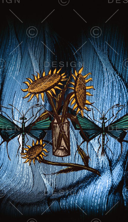 波西米亚印花华亿平台图片