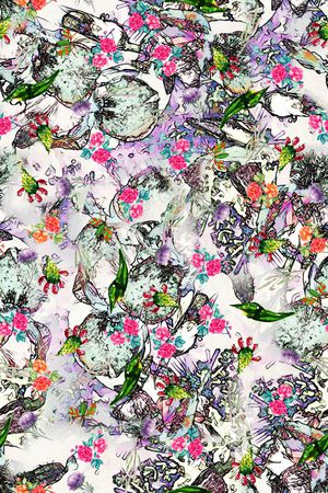 数码华亿平台印花华亿平台图片