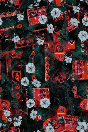 数码华亿平台印花华亿平台图片