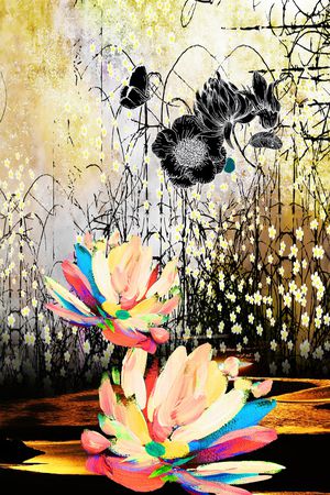 肌理印花华亿平台图片