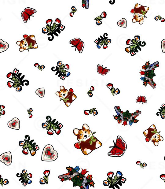 数码华亿平台印花华亿平台图片