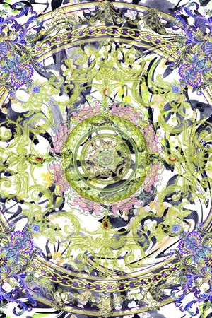 奢华印花华亿平台图片