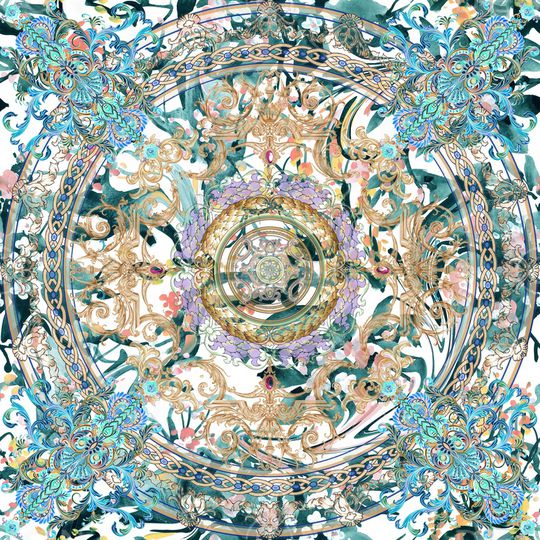 奢华印花华亿平台图片