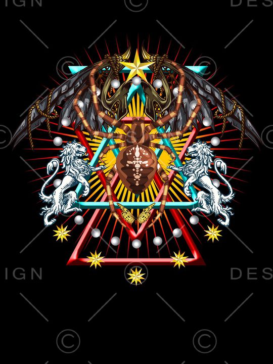 蜘蛛印花华亿平台图片