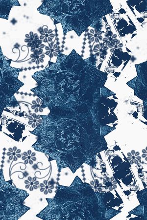 线条印花华亿平台图片