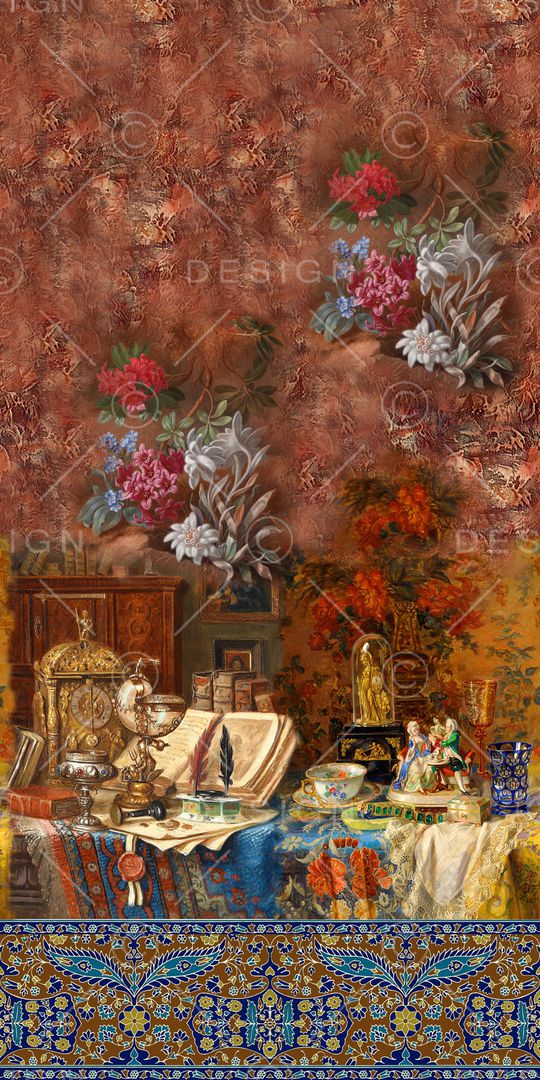 油画华亿平台印花华亿平台图片