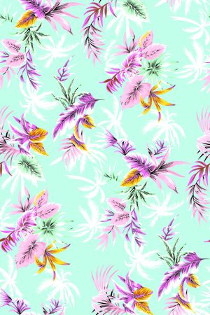 抽象印花华亿平台图片